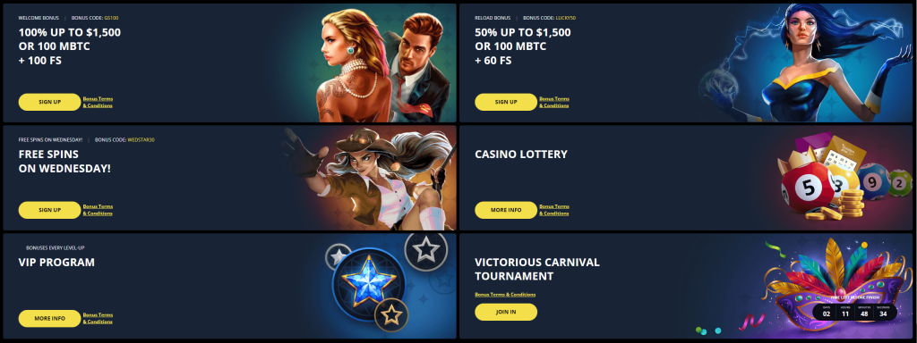 golden star casino promotions